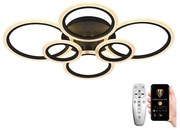 Brilagi - LED Stmievateľný prisadený luster ORBITS LED/85W/230V 3000-6500K antracit + DO