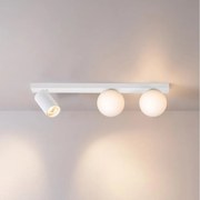 Brilagi - Bodové svietidlo SELE BALL 1xGU10/30W/230V + 2xG9/10W biela