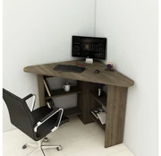 Rohový PC stolík Sabeni 2 (orech) . Vlastná spoľahlivá doprava až k Vám domov. 1094879