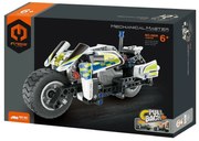 Stavebnica iM.MASTER policajná motorka na spätné natiahnutie, 193 dielikov