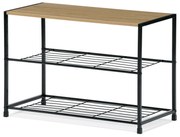Botník dvojúrovňový Autronic GD-413 OAK, 63cm