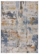Modrý/béžový koberec 154x230 cm Springs – Universal