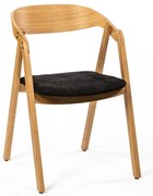 NELL UP DREVENÁ STOLIČKA S PODSEDÁKOM oak