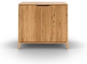 Skrinka z dubového dreva v prírodnej farbe 95x80 cm Twig – The Beds