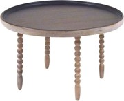 Konferenčný stolík z mangového dreva Støraa Knoxville, Ø 60 cm