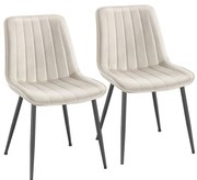 Sada dvoch jedálenských stoličiek LDC090LH01