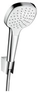 Hansgrohe Croma Select E, sprchový set 110 1jet s hadicou 1600 mm, biela/chrómová, HAN-26412400