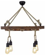 Luster na lanku MERDIVEN 4xE27/40W/230V