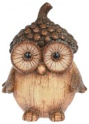 Sova so šiškovou čiapkou 19 cm