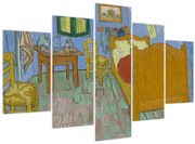 Obraz - Vincent van Gogh, The Bedroom, reprodukcia (150x105 cm)