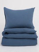 Mušelínové obliečky – Alexia námornícka modrá