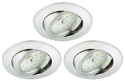 Briloner 8317-039-SADA 3x LED Stmievateľné kúpeľňové svietidlo LED/5,5W/230V IP23