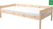 Tempo Kondela Posteľ s roštom, 90x200, smrek, BENY