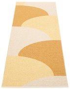 Okrovožltý vnútorný a vonkajší behúň 70x180 cm Hill Ochre Pale Yellow – Pappelina