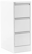 Kancelárska kartotéka INCLUDE, 3 zásuvky, hĺbka 630 mm, biela