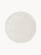 Okrúhly huňatý koberec's vysokým vlasom Leighton