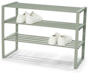 Zeleno-sivý kovový stojan na topánky Rex – Spinder Design