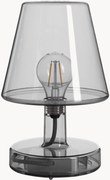 Prenosná exteriérová stolová lampa Transloetje, stmievateľná