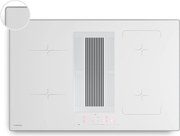 Klarstein Indukčná varná doska Velaire s digestorom | 4 varné zóny | 8400 W | 80 cm