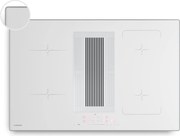 Klarstein Velaire indukčná varná doska s odsávačom pár | 4 varné zóny | 8400 W | 80 cm