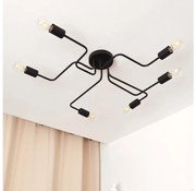 LED Prisadený luster TUBE 6xE27/15W/230V