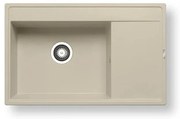 Pyramis 70074201 - Kuchynský drez CAMEA 79x50 cm granit/béžová