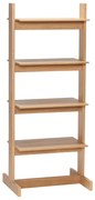 Regál v dekore duba v prírodnej farbe 59x142 cm Forma – Hübsch