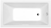 Polysan Polysan, NOEMI obdĺžniková vaňa 150x80x39cm, biela, 71727