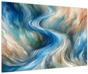 Obraz - Abstraktný prúd (90x60 cm)