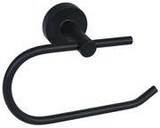 BISK Erga FOR YOU, držiak toaletného papiera, čierna matná, ERG-08255