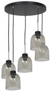 Luster na lanku BOGOTA 5xE27/60W/230V
