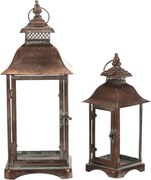 Set dvoch lampášov medený FUP577 (2 ks)