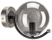 Nástenné svietidlo GEORGIA 1xE14/5W/230V matný chróm/dymová