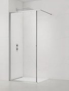Sprchová zástena SAT Walk-In so stieracou lištou 90 cm SATWISL90