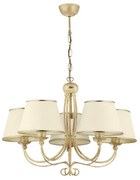 Jupiter 515 - LA-5-E - Luster závesný reťaz  LAURA 5xE27/60W/230V