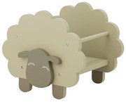 Bloomingville Drevená knižnica Dolly Grey