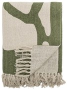 Bloomingville Prehoz z recyklovanej bavlny Dalmine Green 130 x 160 cm