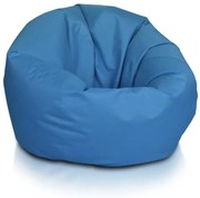 Lacný sedací vak Sakwa L – pohodlný vak pre deti aj dospelých, ľahko umývateľný polyester Farba: NC6 - modrá