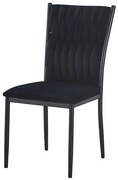 Stolička Glamour 12513 čierna