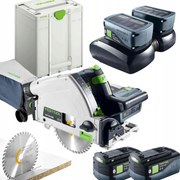 Festool Akumulátorová Zahĺbovačka Tsc 55 Kebi-plus XL Sada 2 Akumulátorov