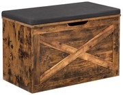 Dekorstudio Rustikálna komoda so sedadlom - LHS056X01
