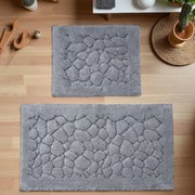 DY Kúpeľňová sada koberčekov Boston 10 - sivá