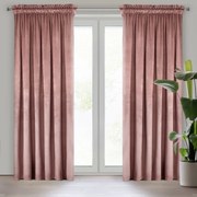 ZATEMŇOVACÍ ZÁVES NA PÁSKE ROSA 140X270 CM STARORUŽOVÁ