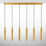 Jupiter 2011 - Luster na lanku ALAS 6xGU10/10W/230V zlatá