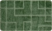Kúpeľňový koberček SUPREME LINES línie, zelený