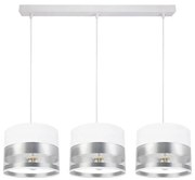 Belis Luster na lanku MILO 3xE27/60W/230V strieborná BE0456