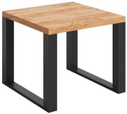 Konferenčný stolík Mona 600/600/500 dub craft/čierna