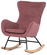 Houpací křeslo PINK2, ružová