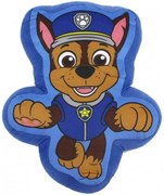 Tvarovaný 3D vankúšik Tlapková patrola - Paw Patrol - Chase - 33 x 30 cm