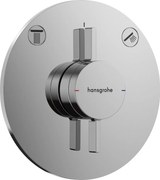 Hansgrohe DuoTurn S, batéria pod omietku pre 2 spotrebiče, chrómová, HAN-75418000